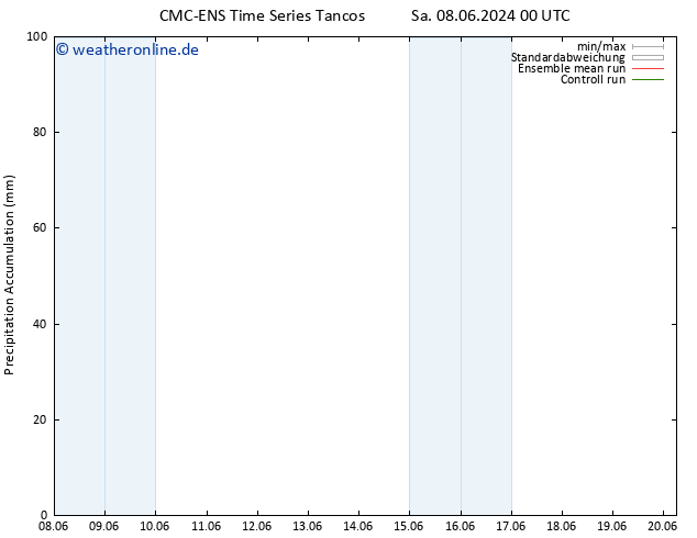 Nied. akkumuliert CMC TS Sa 08.06.2024 00 UTC