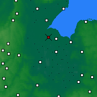 Nächste Vorhersageorte - Holbeach - Karte