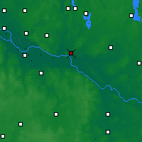 Nächste Vorhersageorte - Boizenburg/Elbe - Karte