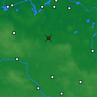 Nächste Vorhersageorte - Baruth - Karte