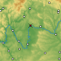 Nächste Vorhersageorte - Schweinfurt - Karte