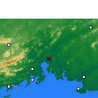 Nächste Vorhersageorte - Qinzhou - Karte