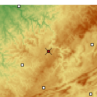 Nächste Vorhersageorte - Beckley - Karte