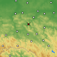 Nächste Vorhersageorte - Strzyżów - Karte