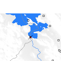 Nächste Vorhersageorte - Desaguadero - Karte