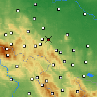 Nächste Vorhersageorte - Świdnica - Karte