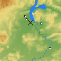 Nächste Vorhersageorte - Abakan - Karte