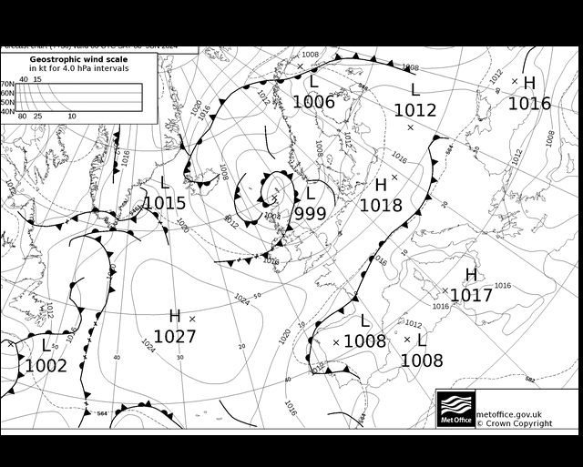 MetOffice UK Fronts Sa 08.06.2024 00 UTC