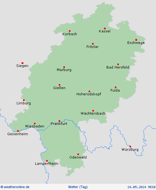 übersicht  Deutschland Vorhersagekarten