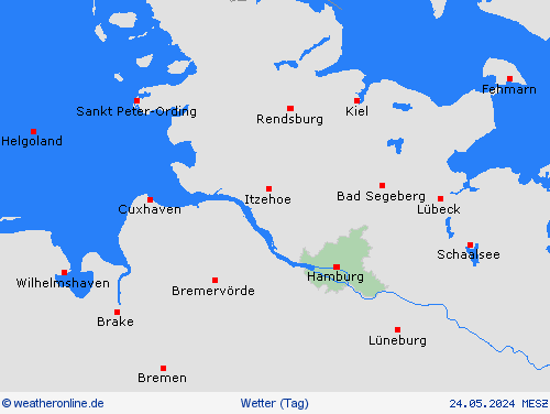 übersicht  Europa Vorhersagekarten