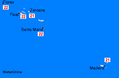 Azoren/Madeira: Fr, 31.05.